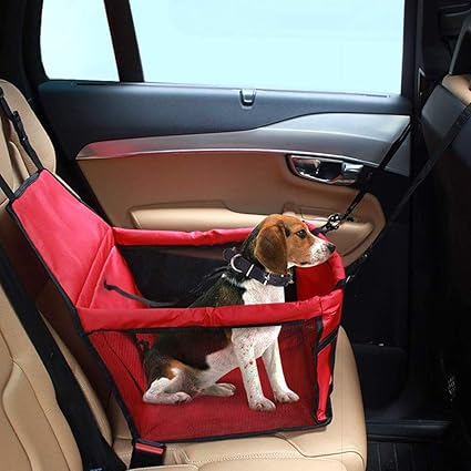 Ivylife Siège Dappoint De Voiture Pour Les Chiens Ou Chats Sac Transport Chien Voiture Housse De Rehausseur En Tissu Oxford étanche Avec Ceinture De