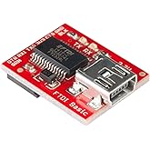 SparkFun FTDI Basic Breakout - 3.3V Development Tool with USB Mini-B Connector Save Space and Money in Your DIY Electronics P