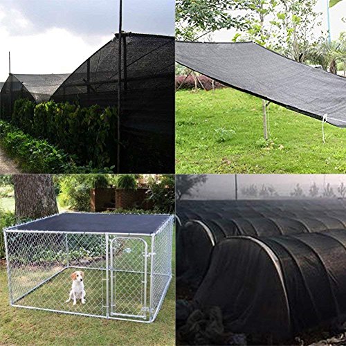 BeGrit Sunblock Shade Cloth Sun Mesh UV Resistant Net for Garden Cover Flowers Plants Patio Lawn - Thumbnail 2