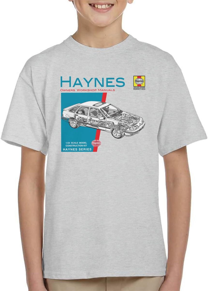 POD66 Haynes Owners Workshop Manual 0904 Ford Sierra V6 4X4 Kid's T-Shirt