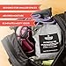 5-Piece Natural Activated Bamboo Charcoal Bags Value Pack - 4X 200g Grey Natural Air Purifying Bags for Wider Spaces Plus 1x 60g Teal Activated Charcoal Bag for Refrigerators and Other Tight Spaces