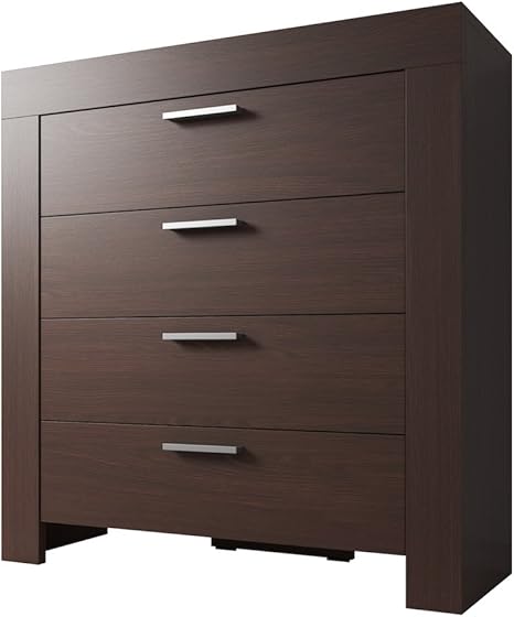 Chest With Drawers 100 Cm Rome Dark Oak Sonoma Amazon Co Uk