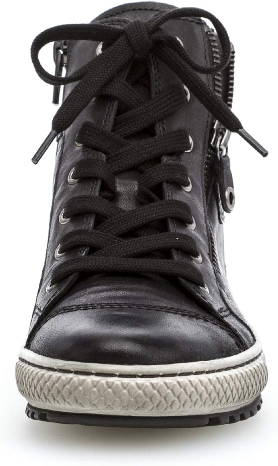 gabor bulner leather high top trainers black