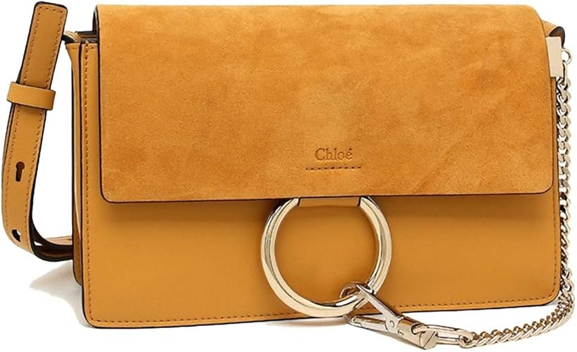 Amazon クロエ ショルダーバッグ ファイ Mサイズ レディース Chloe Chc15us127h2o 2 Burning Camel 214 ブラウン 並行輸入品 ショルダーバッグ