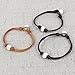 Bonnie Handmade Freshwater Pearls Leather Wraps Bracelet for Women Gothic Pearl Jewelry (Black)