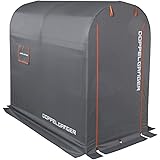 DOPPELGANGER(ドッペルギャンガー) ストレージバイクガレージ Mサイズ[サイズ:W100xD185xH160cm ]自転車・モーターサイクル用 屋外簡易車庫 ペグ4本付属 メッシュウィンドウ配置 DCC330M-GY