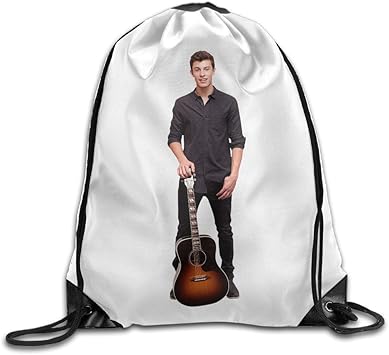 Male Singer Shawn Mendes Hot Drawstring Backpack Sack Bag Amazon Ca Sports Outdoors