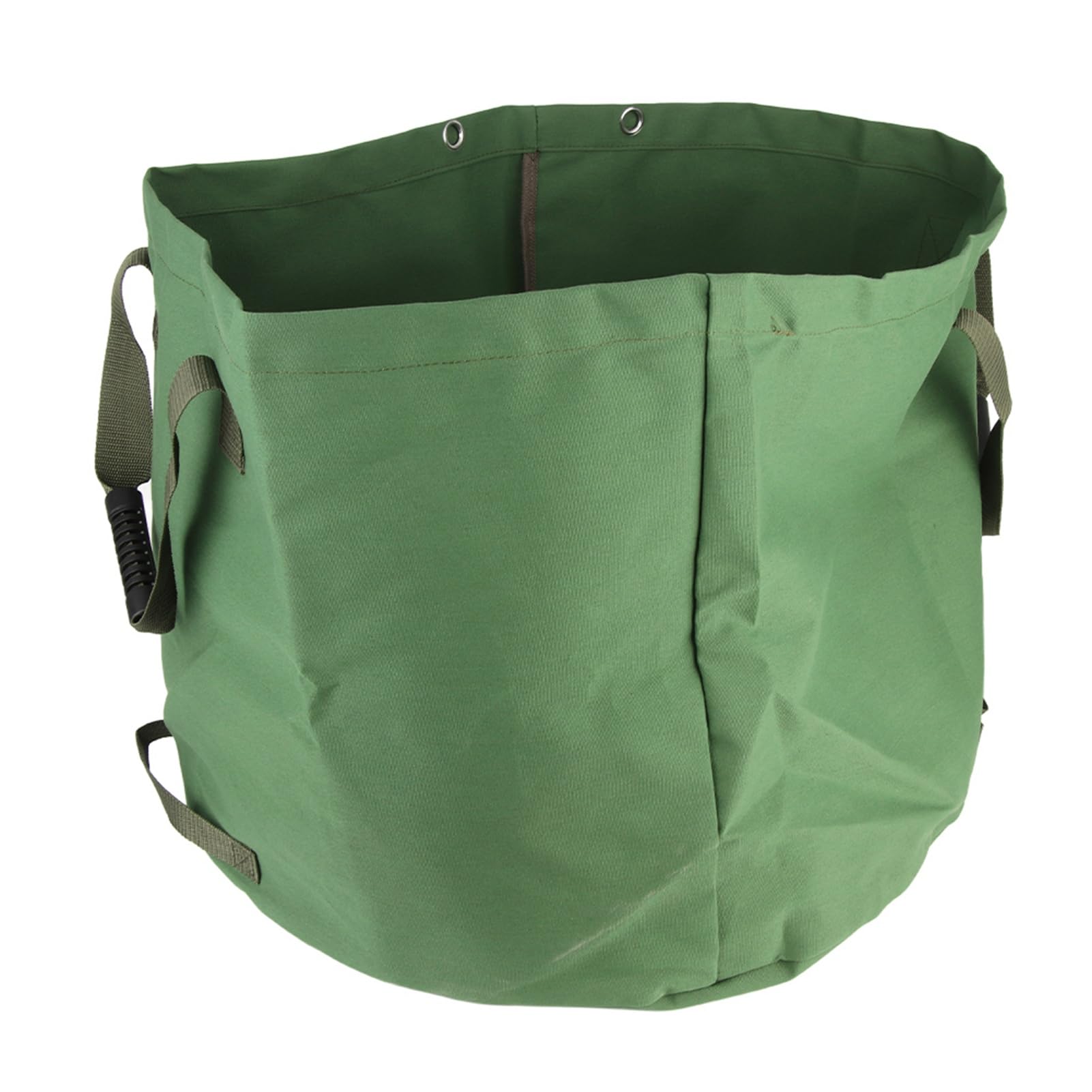 Topyond Garden Waste Bags, Waterproof Canvas Garden Bag, Reusable Leaf Trash Container with Large Capacity for Gardening, Home Storage and Camping Organization,45 * 55cm