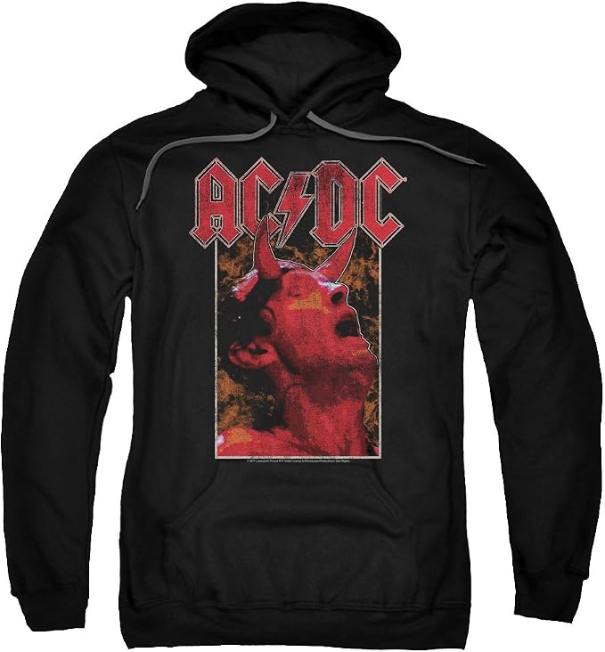 ACDC - Herren Hörner Pullover Hoodie: Amazon.de: Bekleidung