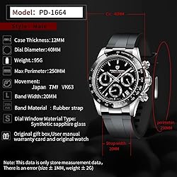 Pagani Design Men's Simple Style Chronograph Luxury