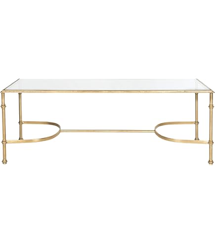 Amazon.com: SAFAVIEH AMH8303A Coffee-Tables, Gold : Home & Kitchen