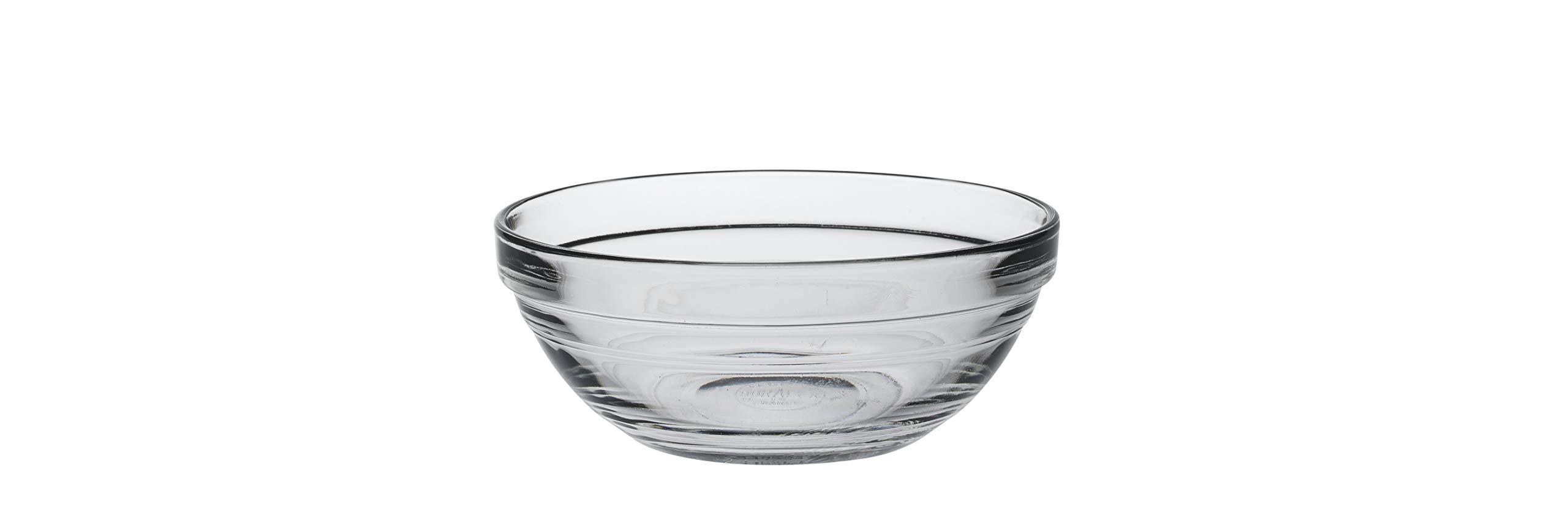 DURALEX Transparent Stackable Bowl - Lys, pack of 6