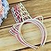 FANKUTOYS 12 Pack Unicorn Headbands Hair Hoop Girls Party Decoration Headdress Birthday Party Favors Unicorn Photo Props