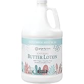 Ginger Lily Farms Botanicals Soothing Butter Lotion for Dry Skin, 100% Vegan & Cruelty-Free, Cucumber Mint Bliss Scent, 1 Gallon (128 fl oz) Refill