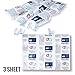 HEROLILY Reusable Ice Sheets Packs, Flexible Freeze Coolers Long Lasting for Food Shipping Hiking Camping Outdoor, 15.2