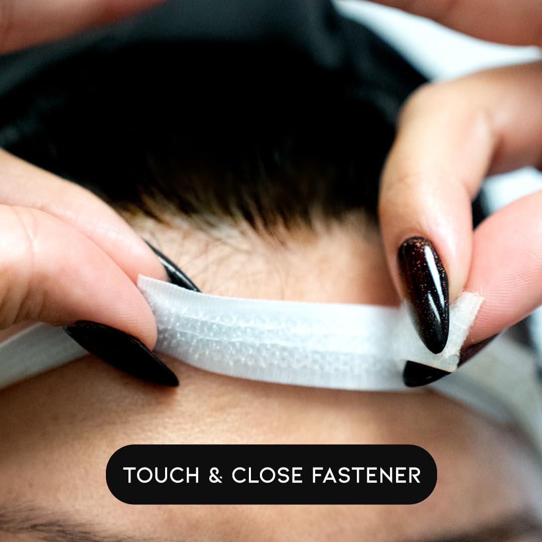 Betty Dain Chemical Neutralizing Cap for Processing Curls and Chemical Treatments - Soft Reusable Vinyl with Sealed Pocket to Catch Run-off, Ideal for Perms and Other Treatments