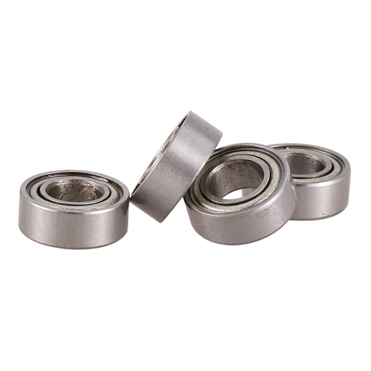 Cikuso Metal Accessori Auto Telecomando Ad Alta velocit/&agrave; 4 Pz 8X4X3 Cuscinetto A Sfere per Wltoys 1//18 A949 A959 A969 A979 Rc Pezzi di Ricambio Auto