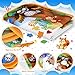 Pipigo Water Doodle Mat Toddler Birthday Toys Gifts Painting Writing Magic Water Drawing Mat Toys for 3 4 5 6 Year Old Girls Boys Large Size 39.3 x 27.6in
