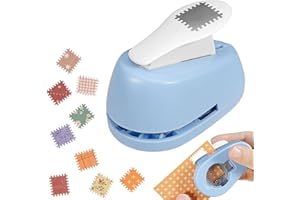 Stamp Paper Punch Postal 2× 1.8cm Postage Shape Stamp Hole Puncher Handmade Hole Punch for Paper Craft DIY Card Making Scrapb