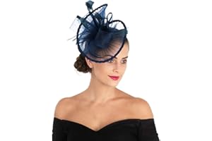 Lucky Leaf Women Girl Fascinators Hair Clip Hairpin Hat Feather Cocktail Wedding Tea Party Hat