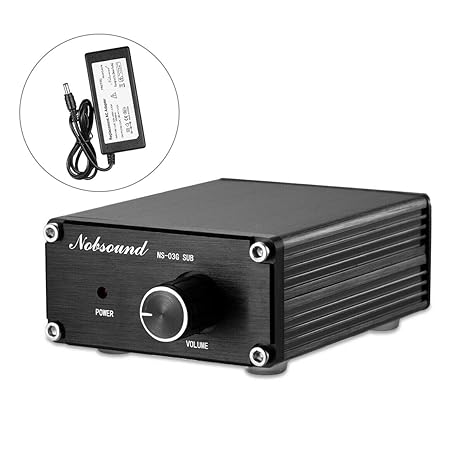 Nobsound 100W Subwoofer Digital Power Amplifier Audio Mini Amp Audio Verstärker (Black)