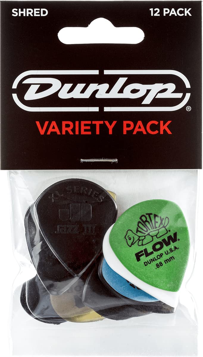 Dunlop Picks - Variety - PVP118 Shred - Pack 12 — image 1