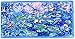 Salutto Women 100% Silk Scarves PaintedLotus Pond Scarf