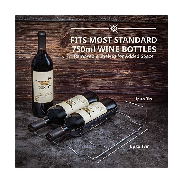 Ivation-18-Bottle-Compressor-Wine-Cooler-Refrigerator-wLock-Large-Freestanding-Wine-Cellar-For-Red-White-Champagne-or-Sparkling-Wine-41f-64f-Digital-Temperature-Control-Fridge-Glass-Door-Black