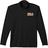 PING Retro 70s 80s Sunset Stripe Performance Quarter-Zip Top