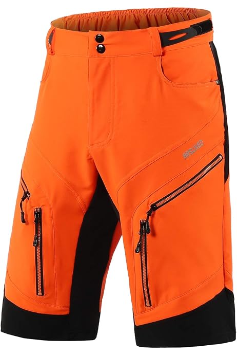 Mtb Shorts Cycling Shorts Non Padded Mode Atmungsaktiv Herren Loose Fit MTB  Mountainbike Shorts Fahrrad Kurze