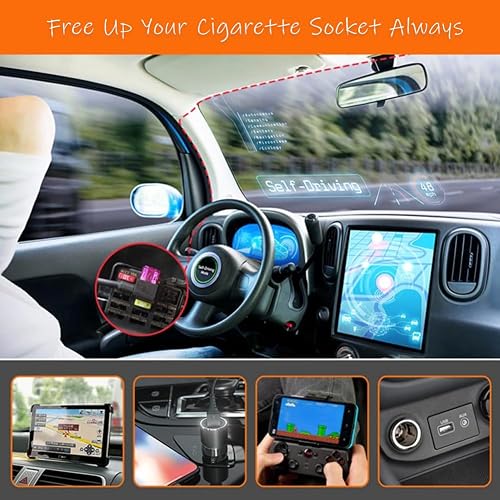 dash cam hardwire to cigarette lighter Adapter (CLA) Installation  BlackboxMyCar It could be used for F7N Hardwire Kits for Dashcams |