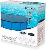 Bestway 58037 12ft Round Pool Cover Grey 370 cm for Above Ground Pools view 3