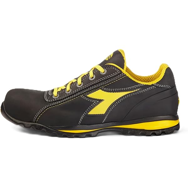 Zapatos De Seguridad Diadora Glovenet Para Hombre - S1P, Puntera De Aluminio 200J, Transpirables