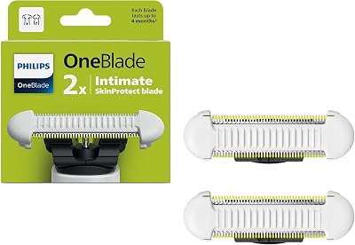 Philips OneBlade Skin-Protect Intimate Blade Heads 2x 8-Month Supply QP229/50