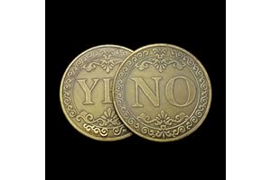 Aomcisi Decision Making Flipping Coin Yes No Challenge Coin Medallion
