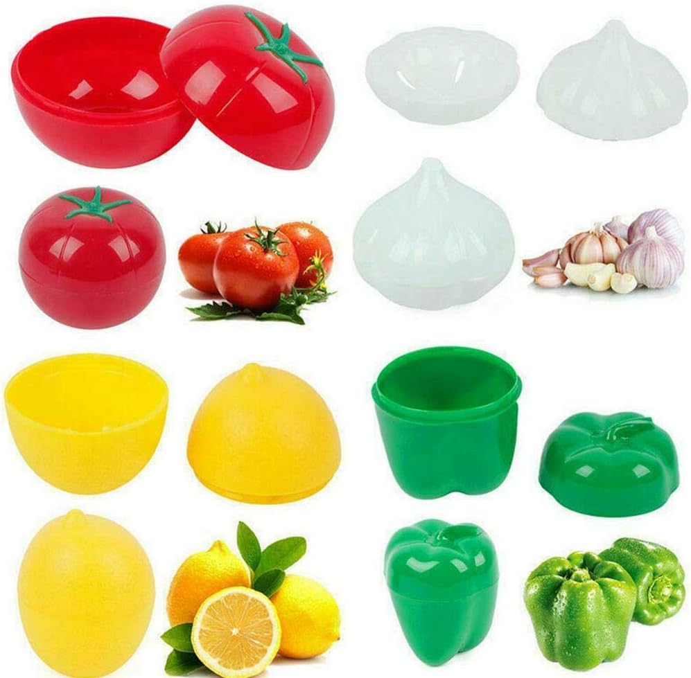 EU Cebolla Kitchen Food Saver Container Caja de Almacenamiento Fresca