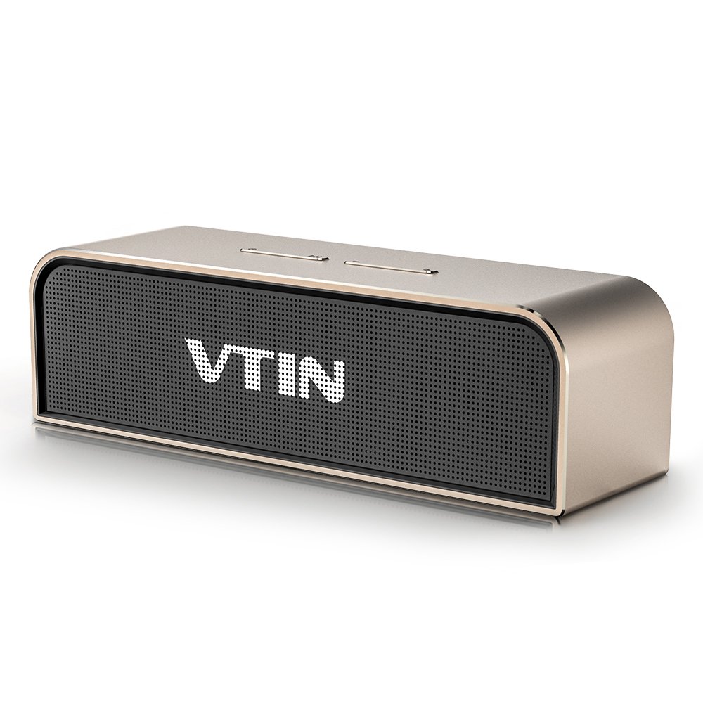 Vtin Royaler Altavoz Bluetooth Inalámbrico, 20W Salida de Dual 10W Drivers con Radiador Pasivo, Subwoofer, Graves Profundos, 7 HORAS de Emisión Continua Para HUAWEI, XIAOMI, IPHONE, SONY etc