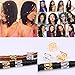 YHmall 160 Piesces Hair Jewelry Rings Decorations Pendants, Hair Braid Rings Dreadlocks Metal Hair Cuffs Hair Braids and Beads for Hair Accessory£¬Braid Jewelry£¬Braid Clips