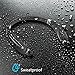 Foldable Bluetooth Headset, Nextamz Retractable Neckband Wireless Headphones for Sports&Exercise (Stereo 16Hours Playtime, Noise-cancelling Microphone, Sweatproof)-with Extra Carrying Case