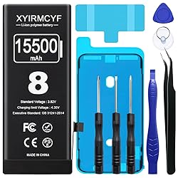 XYIRMCYF 15500mAh Super Capacity Battery Compatible