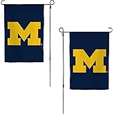 Desert Cactus University of Michigan UM Garden Flag – 19 x 12 inch Michigan Wolverines Banner, For Outdoor Display and Events (Design E)