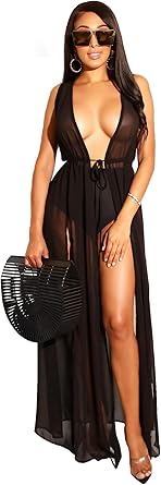 tie waist beach cover up