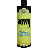 Microbe Life Hydroponics pH Down pH Control Liquid, Premium Buffering for pH Stability, Decreases pH Levels, Use with Any Feeding Systems Including Hydroponics or Soil, 16 Ounces
