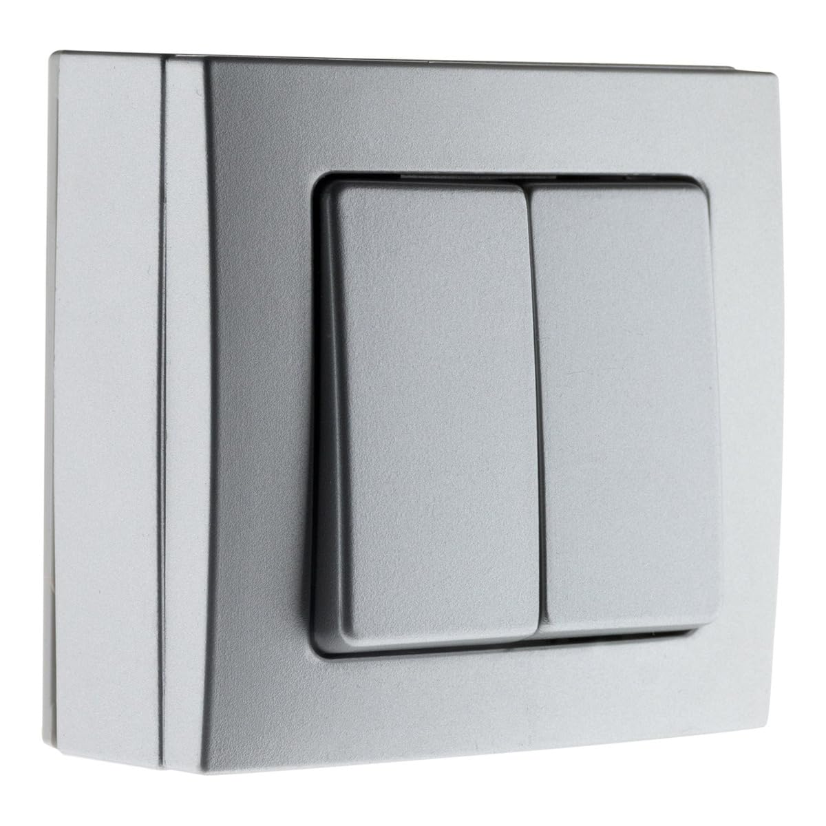 Va & Vient Double 10A Saillie Borne Auto Bel'Vue - Chrome