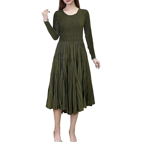 brown plaid button pleated midi dress Pleated Plaid Midi Skirt with Button Detail main image 1