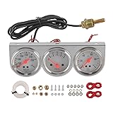 JDMSPEED 2 inch Triple Gauge Set - Oil