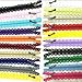 WKXFJJWZC 40Pcs Novelty (50cm) 20 inch Lace Closed End Zippers Nylon for Purse Bags for DIY Sewing Tailor Craft Bed Bag （20/Color） (20 inch)