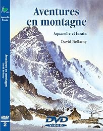 aventures en montagne aquarelle et fusain