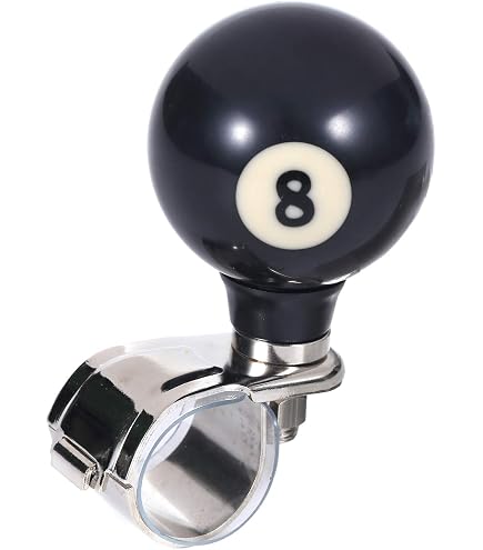 TOCAVE Woodgrain Steering Wheel Spinner Knob - Car Suicide Handle Kn
