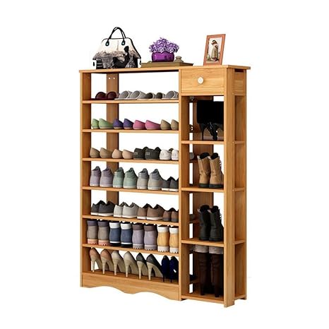 Dore Home Wooden Shoe Rack Simple Multi Layer Shoe Organizer